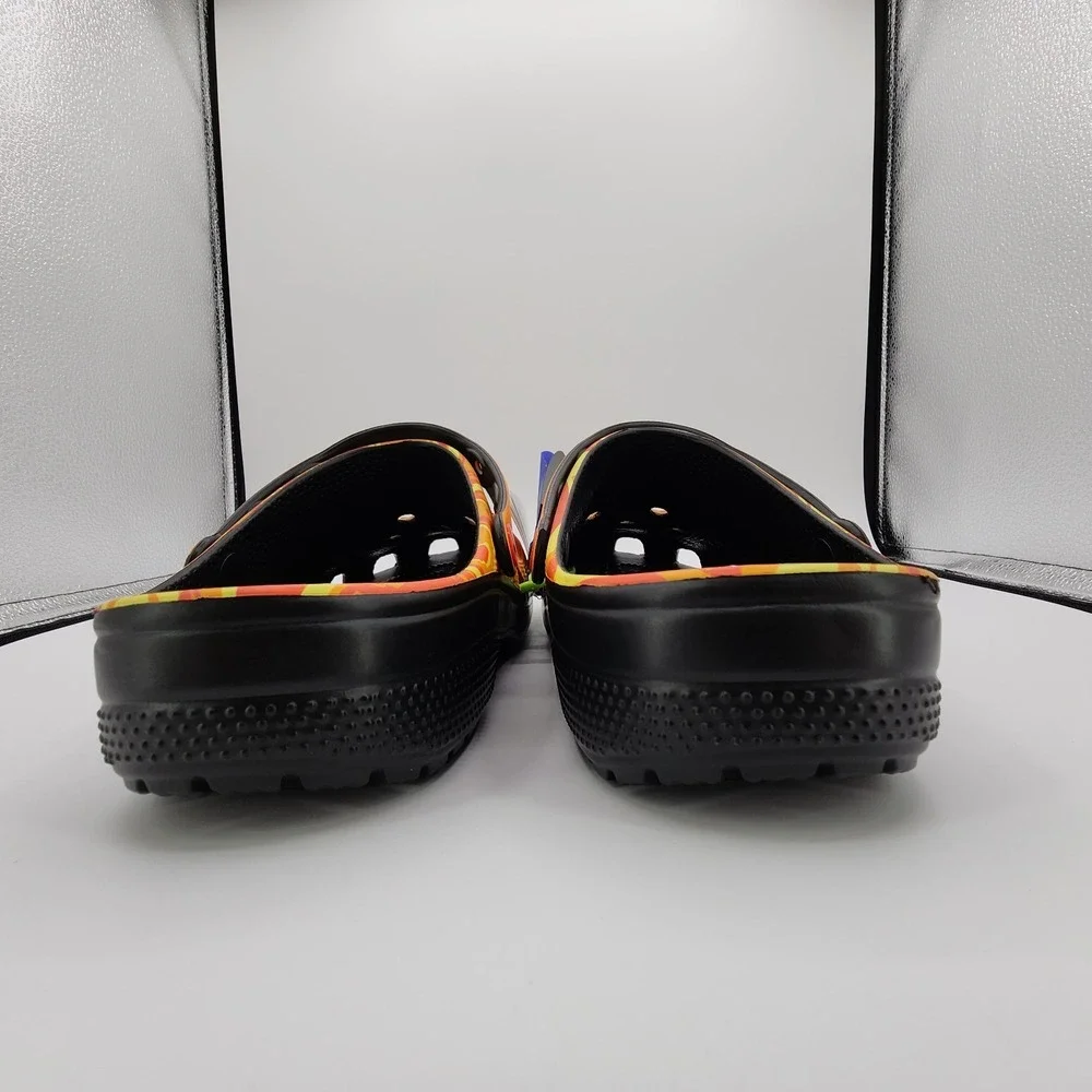 Crocs Pokemon Charizard Classic Clogs Mens 9 Womens 11 Orange‎ Black NEW in Box
